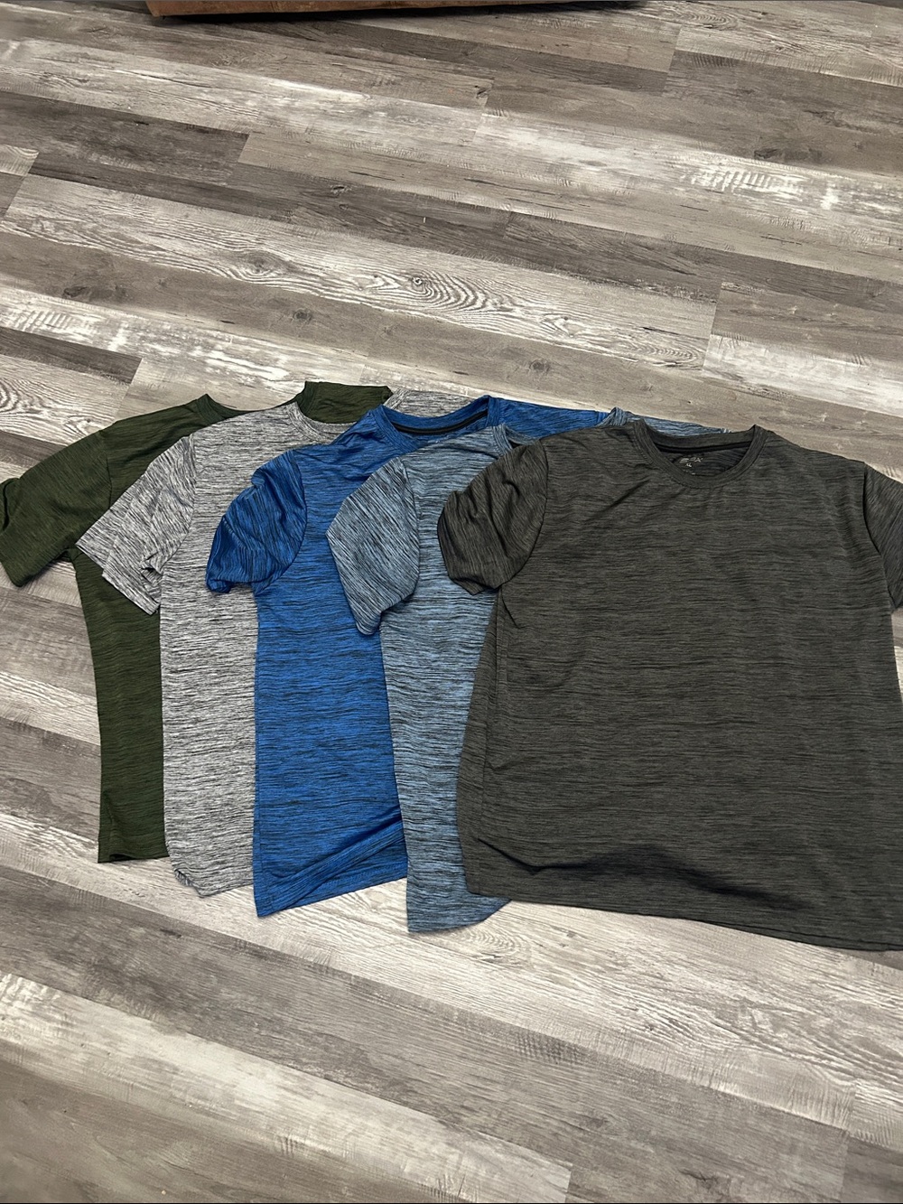 Men's Heathered Crew Neck T-Shirt - Multiple Colors